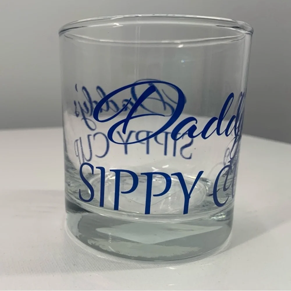 NWOT Daddy’s Sippy Whiskey Glass